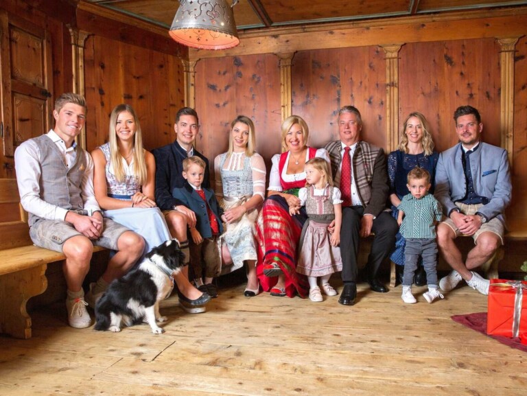 Gastgeberfamilie des Wellnesshotel ...liebes Rot-Flüh.
